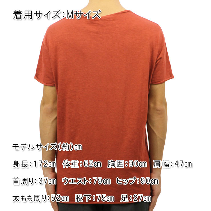 ̡ǥ T Ź Nudie Jeans ȾµT  Raw Hem T-Shirt Red 131274 A62B B1C C1D D1E E11F