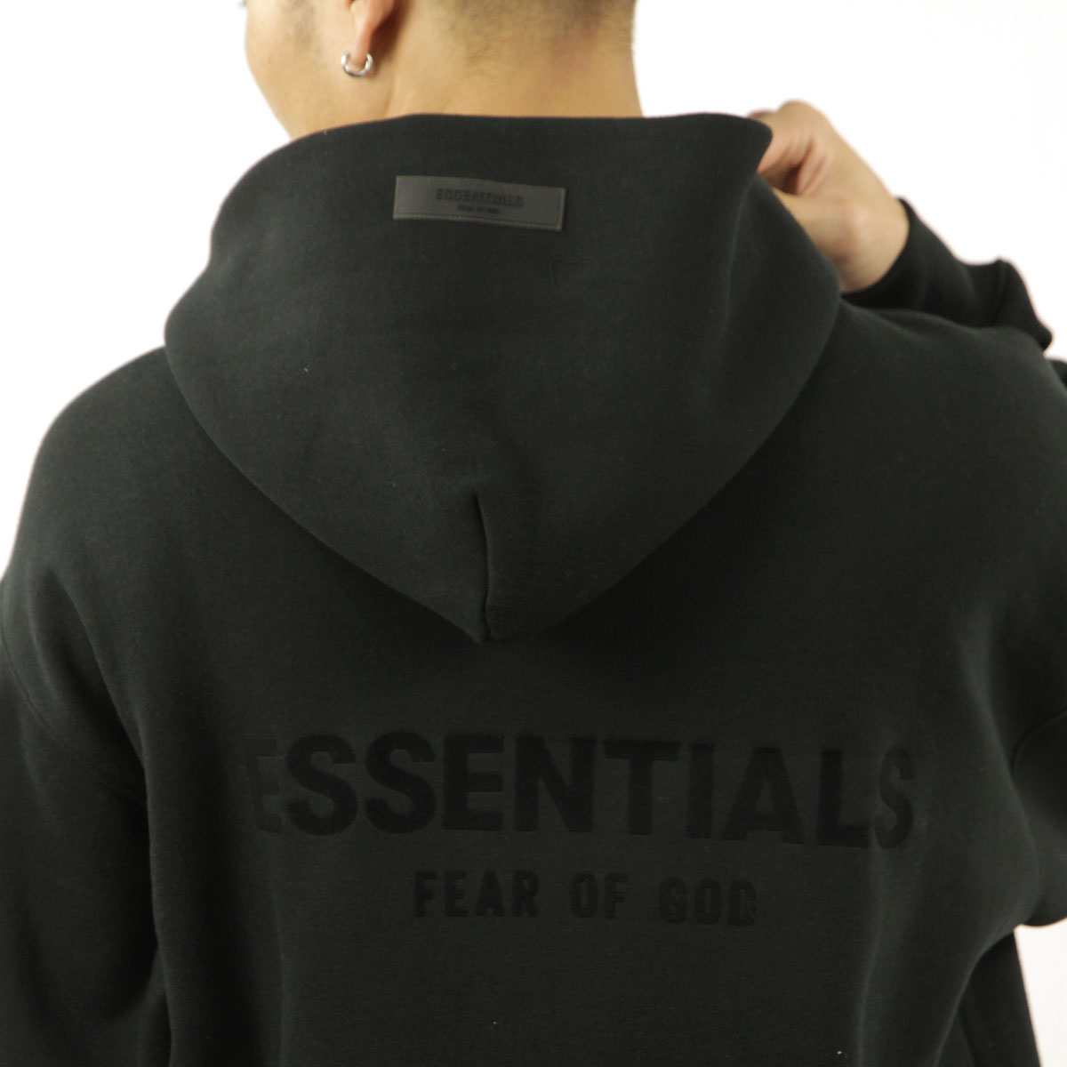 �ե������֥��å� fog essentials �ѡ����� ��� ������ FEAR OF GOD ���å��󥷥�륺 ���� �ץ륪���С��ѡ����� ESSENTIALS FEAR OF GOD STRETCH  RELAXED HOODIE LIMO AA5B B1C C1D D5E E13F
