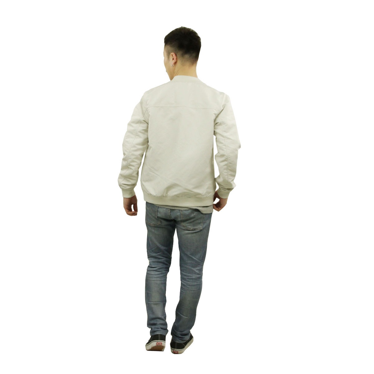 ����Х��� ��� �ܥ�С����㥱�å� ��������Ź elvine MA-1 ���㥱�å� �������� REX BOMBER JACKET 331050 297 BONE WHITE