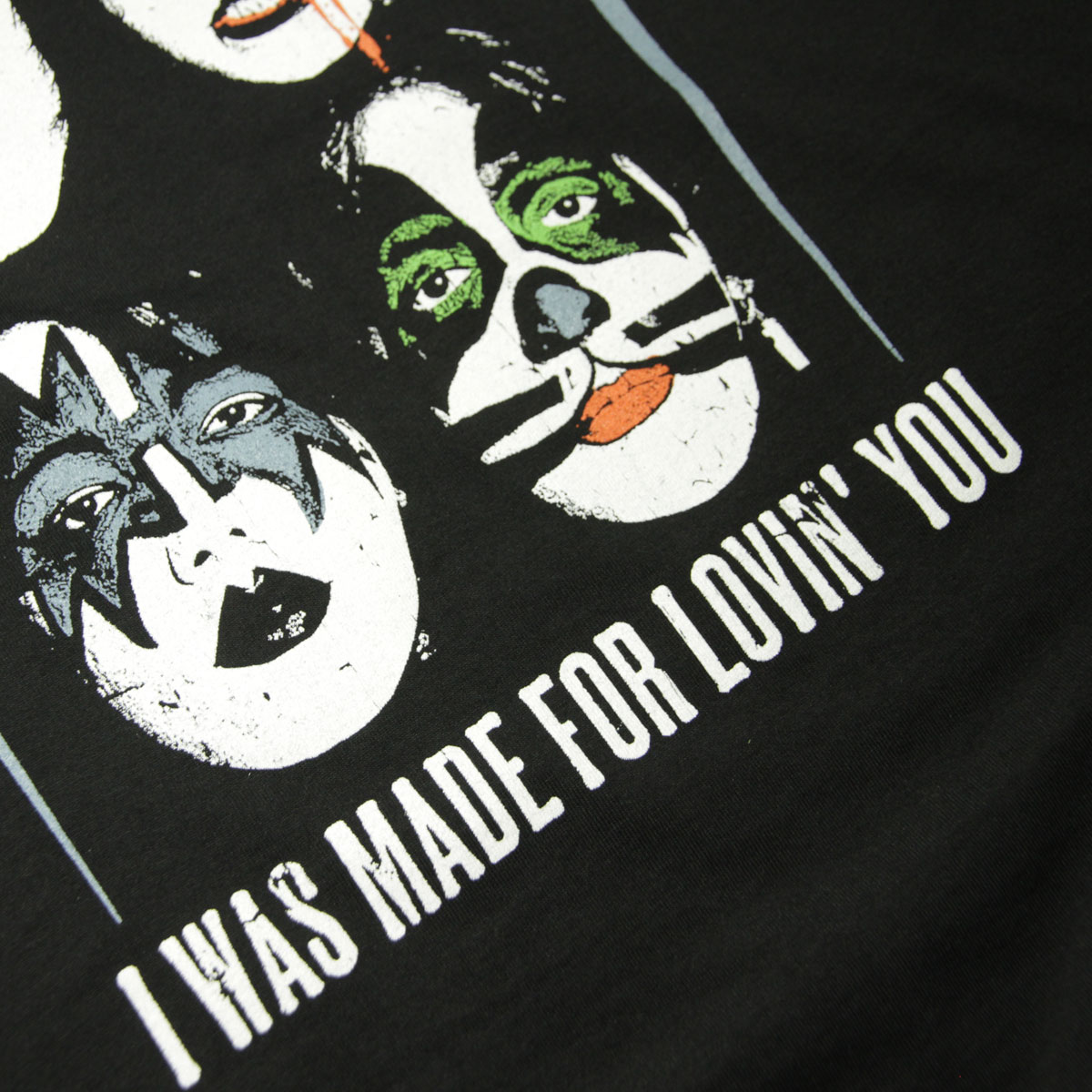 �ߥ塼���å��ƥ� ��� �Х��T����� ������ MUSIC TEE ���å�T����� ���å� ������󡦥桼���٥��ӡ� KISS LOVIN`YOU MUSIC TEE