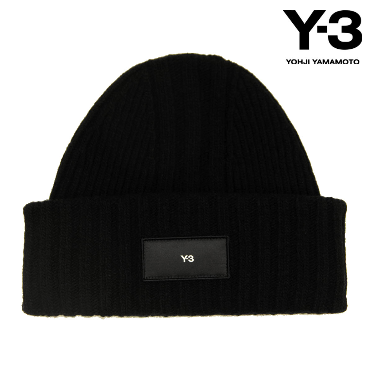 �磻���꡼ ��� ��ǥ����� �˥åȥ���å� ������ Y-3 ���� �ӡ��ˡ� �˥å�˹ Y-3 KNIT BEANIE IL6965 BLACK