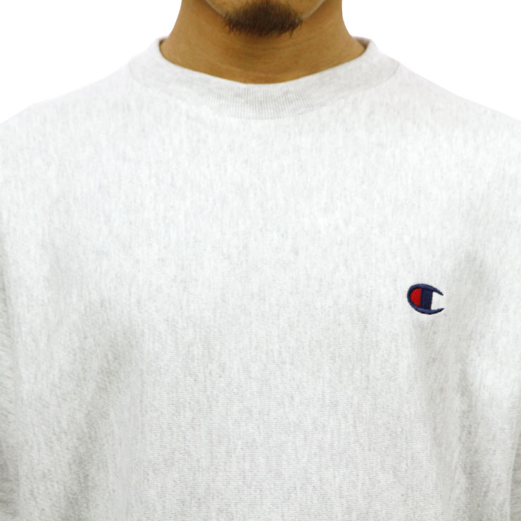 �����ԥ��� CHAMPION ������ ��� ��С����������� �������å� REVERSE WEAVE HEAVYWEIGHT 12oz CREW SWEAT GF70 GFS SILVER GREY AA4B B1C C1D D5E E02F