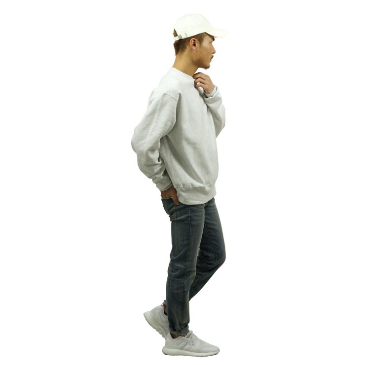 �����ԥ��� CHAMPION ������ ��� ��С����������� �������å� REVERSE WEAVE HEAVYWEIGHT 12oz CREW SWEAT GF70 GFS SILVER GREY AA4B B1C C1D D5E E02F