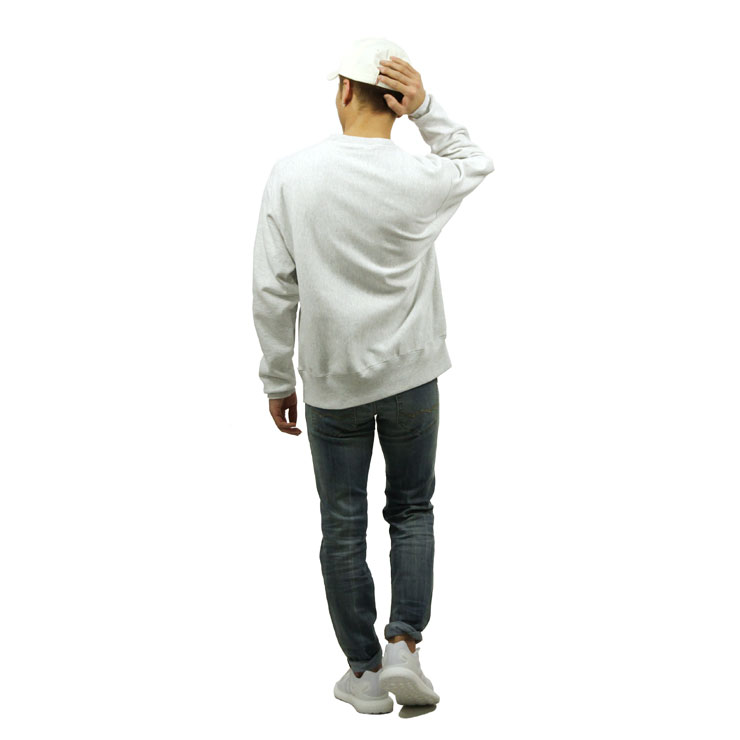 �����ԥ��� CHAMPION ������ ��� ��С����������� �������å� REVERSE WEAVE HEAVYWEIGHT 12oz CREW SWEAT GF70 GFS SILVER GREY AA4B B1C C1D D5E E02F