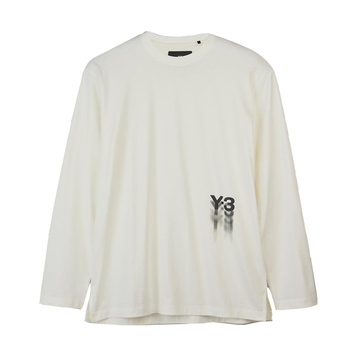磻꡼  ĹµT  Y-3 롼ͥå åȥ  GFX LS TEE IZ3121 OFF WHITE