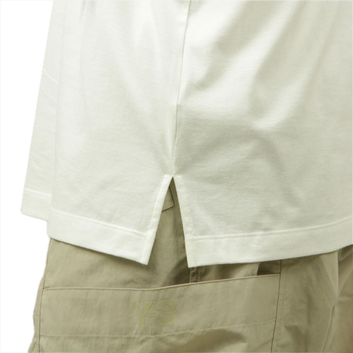 �磻���꡼ ��� ĹµT����� ������ Y-3 ���롼�ͥå� ���åȥ� ���� GFX LS TEE IZ3121 OFF WHITE