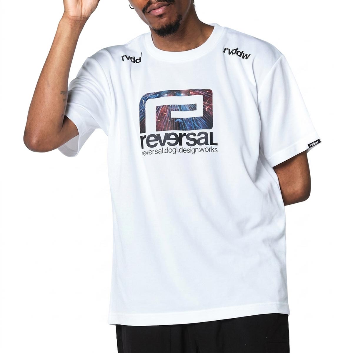 ��С����� ��� ȾµT����� ��������Ź REVERSAL ���롼�ͥå� ���� �ɥ饤T����� PILGRIMAGE BIG MARK DRY TEE �Ύ܎��� rv26aw052 WH WHITE A06B B1C C1D D1E E01F
