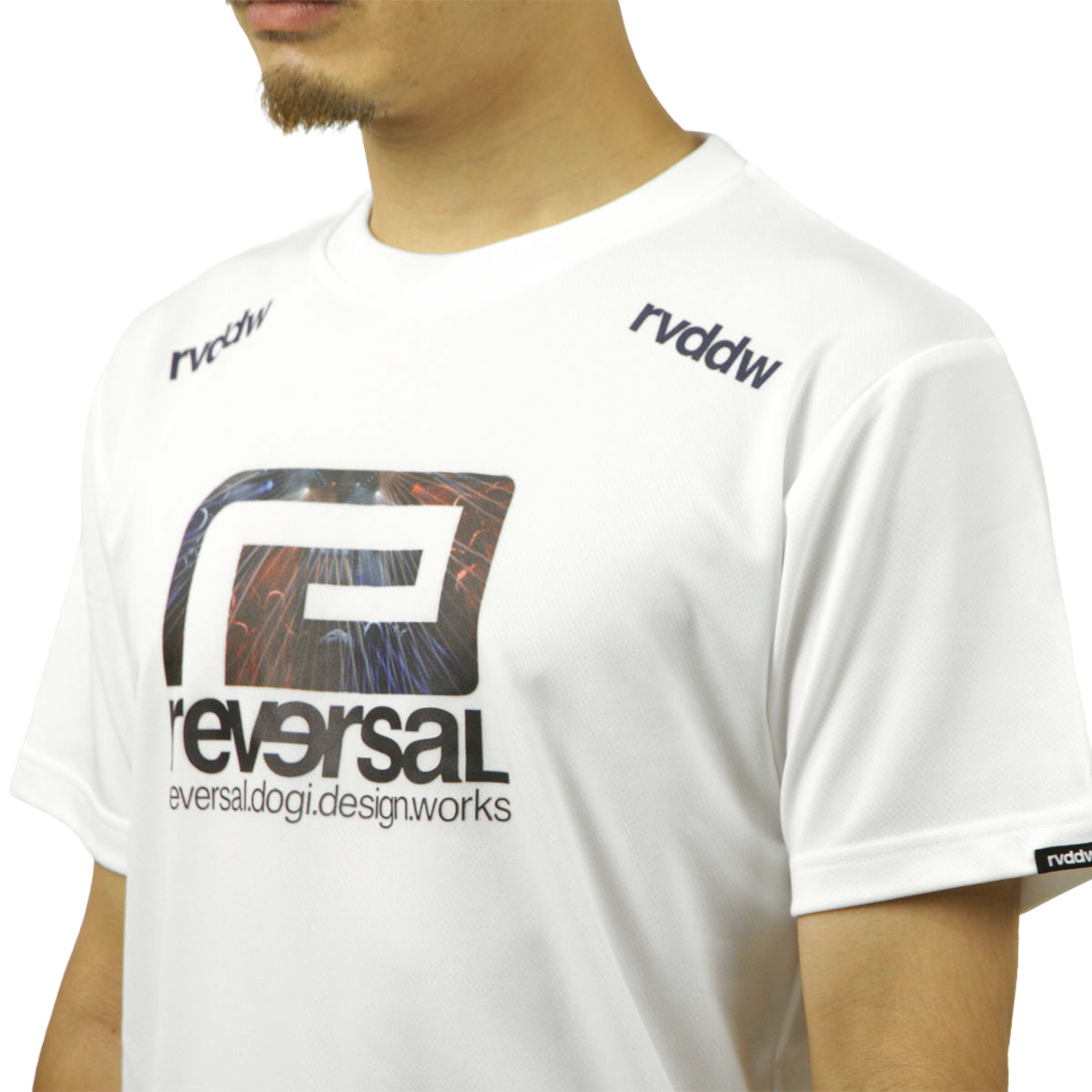 ��С����� ��� ȾµT����� ��������Ź REVERSAL ���롼�ͥå� ���� �ɥ饤T����� PILGRIMAGE BIG MARK DRY TEE �Ύ܎��� rv26aw052 WH WHITE A06B B1C C1D D1E E01F
