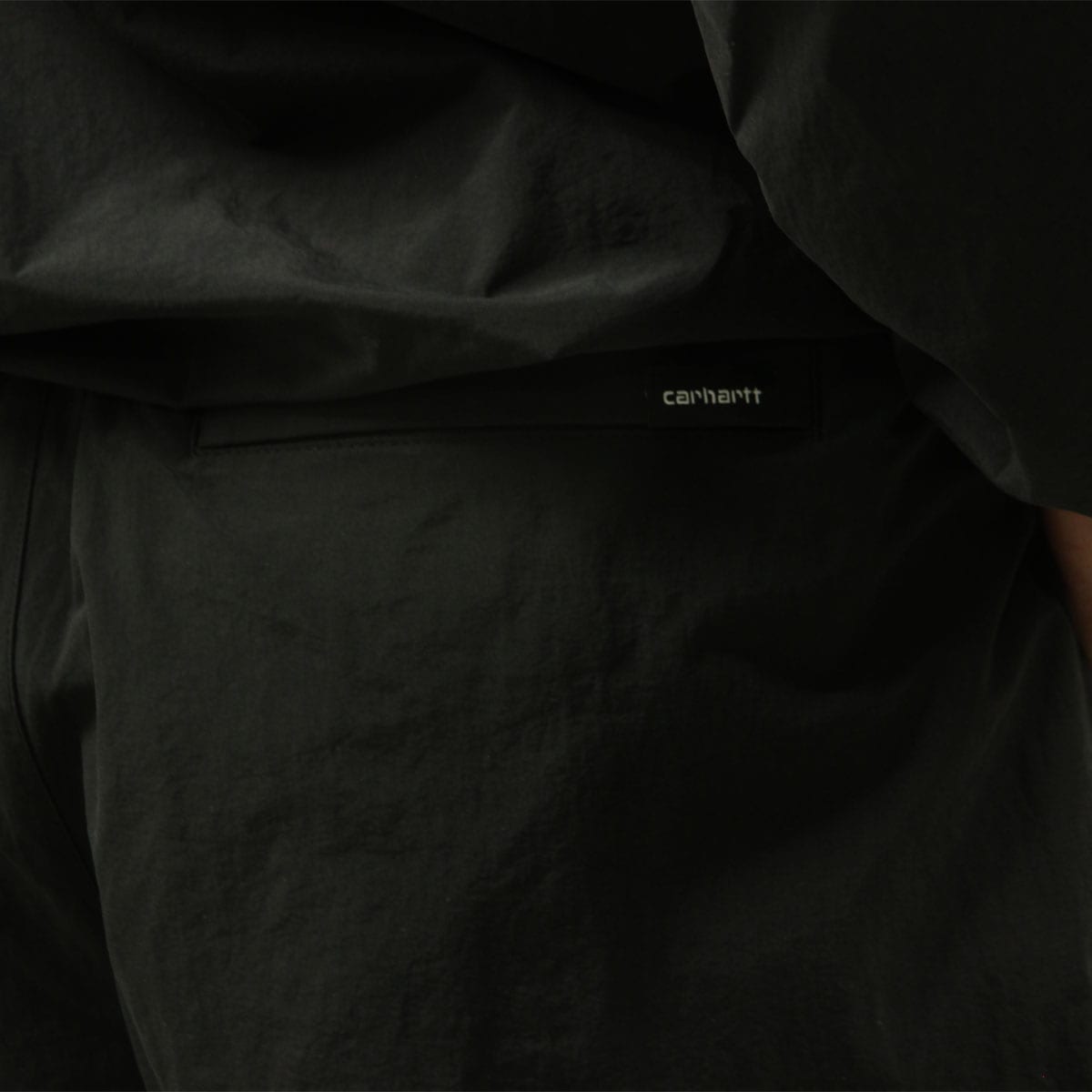 �����ϡ��� ��� �ȥ�å��ѥ�� ������ CARHARTT WIP �ʥ����� �ܥȥॹ ���󥰥ѥ�� TRAVON PANT BLACK / WAX I036802 K02XX