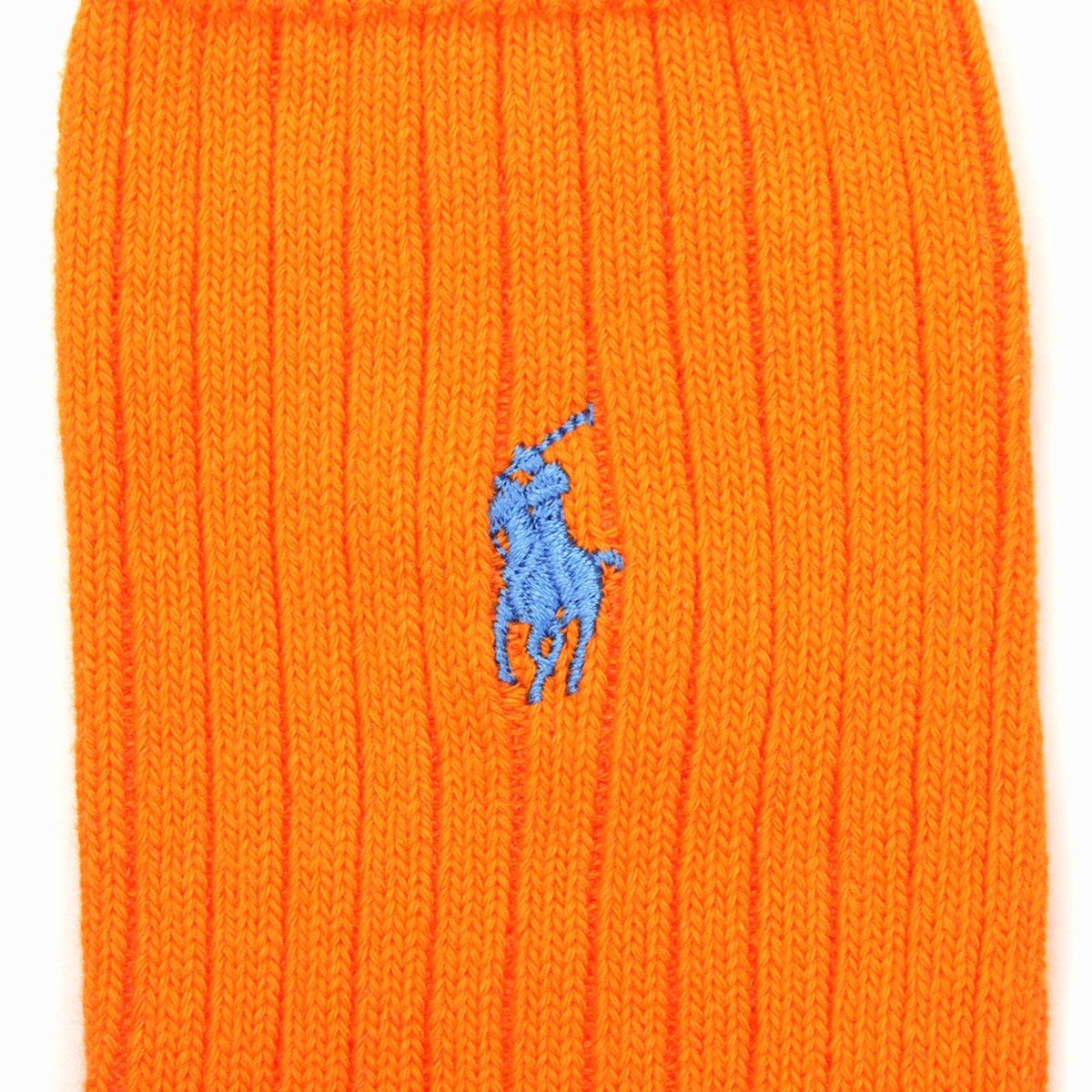 �ݥ� ���ե������ ���å��� ��� ������ POLO RALPH LAUREN ���� ���롼���å��� COTTON RIB SINGLE SOCK ORANGE - GREEN 807 - ORANGE A05B B1C C7D D1E E10F