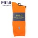 �ݥ� ���ե������ ���å��� ��� ������ POLO RALPH LAUREN ���� ���롼���å��� COTTON RIB SINGLE SOCK ORANGE - GREEN 807 - ORANGE A05B B1C C7D D1E E10F