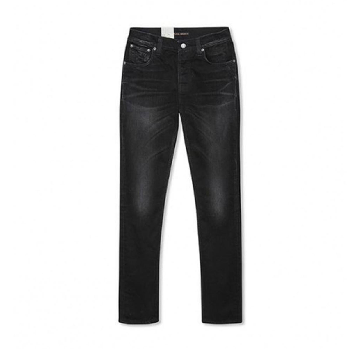 ̡ǥ   Ź Nudie Jeans ƥ ܥȥॹ ѥ GRIM TIM DENIM JEANS DEEP BLACK WORN 572 1125510 A62B B1C C2D D1E E13F