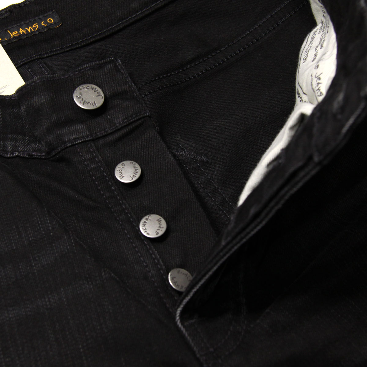 ̡ǥ   Ź Nudie Jeans ƥ ܥȥॹ ѥ GRIM TIM DENIM JEANS DEEP BLACK WORN 572 1125510 A62B B1C C2D D1E E13F