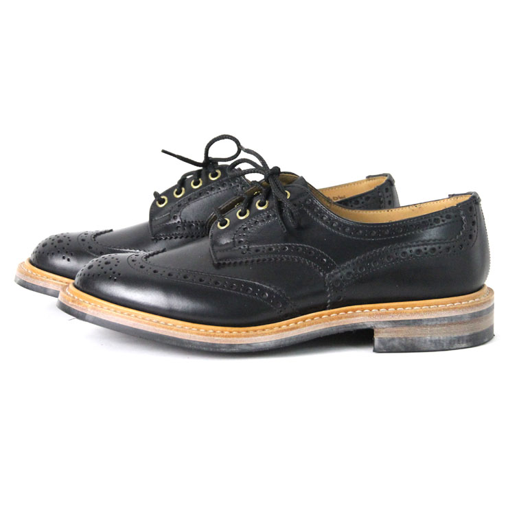�ȥ�å����� TRICKERS ��������Ź ����ȥ꡼���塼�� TRICKER'S M7292 WING TIP SHOES BLACK A86B B1C C4D D5E E13F