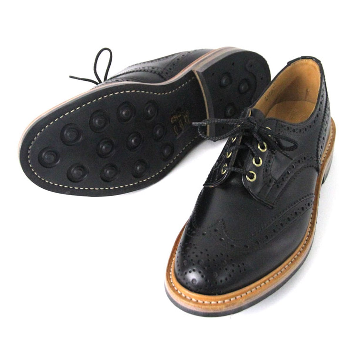 �ȥ�å����� TRICKERS ��������Ź ����ȥ꡼���塼�� TRICKER'S M7292 WING TIP SHOES BLACK A86B B1C C4D D5E E13F