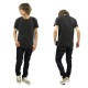 ̡ǥ T Ź Nudie Jeans ȾµT  Raw Hem T-Shirt Black 131274 A62B B1C C1D D1E E13F