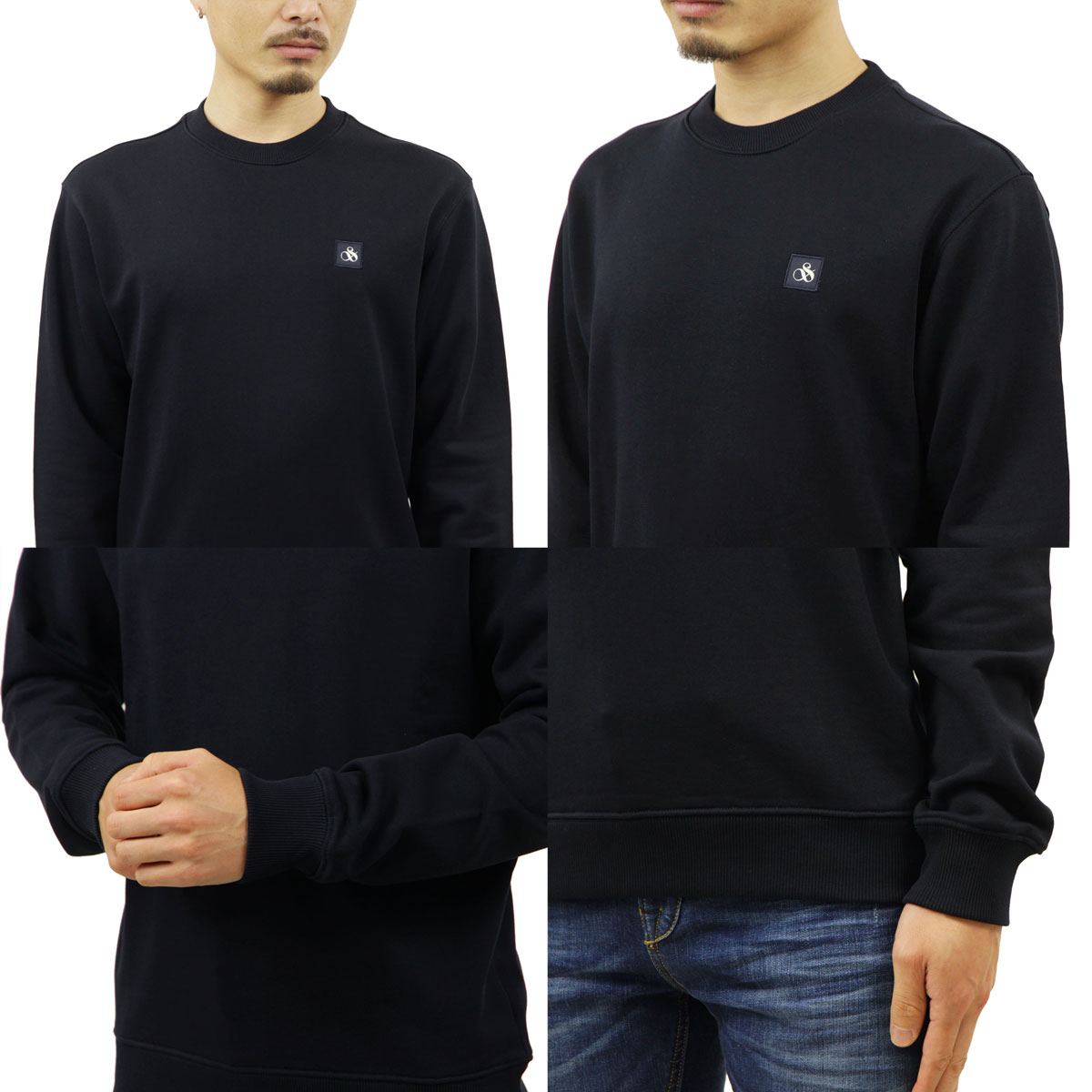 �����å�����ɥ����� �������å� ��� ��������Ź SCOTCH��SODA �ȥ졼�ʡ� BASIC SIGNATURE ORGANIC COTTON FLEECE 165318 0002 53850 78 NIGHT A39B B1C C1D D5E E06F