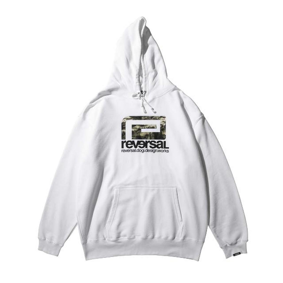 ��С����� �ѡ����� ��� ��������Ź REVERSAL rvddw �ץ륪���С��ѡ����� CONTROL BIG MARK HOODIE RV22AW201 WHITE A06B B1C C1D D5E E01F
