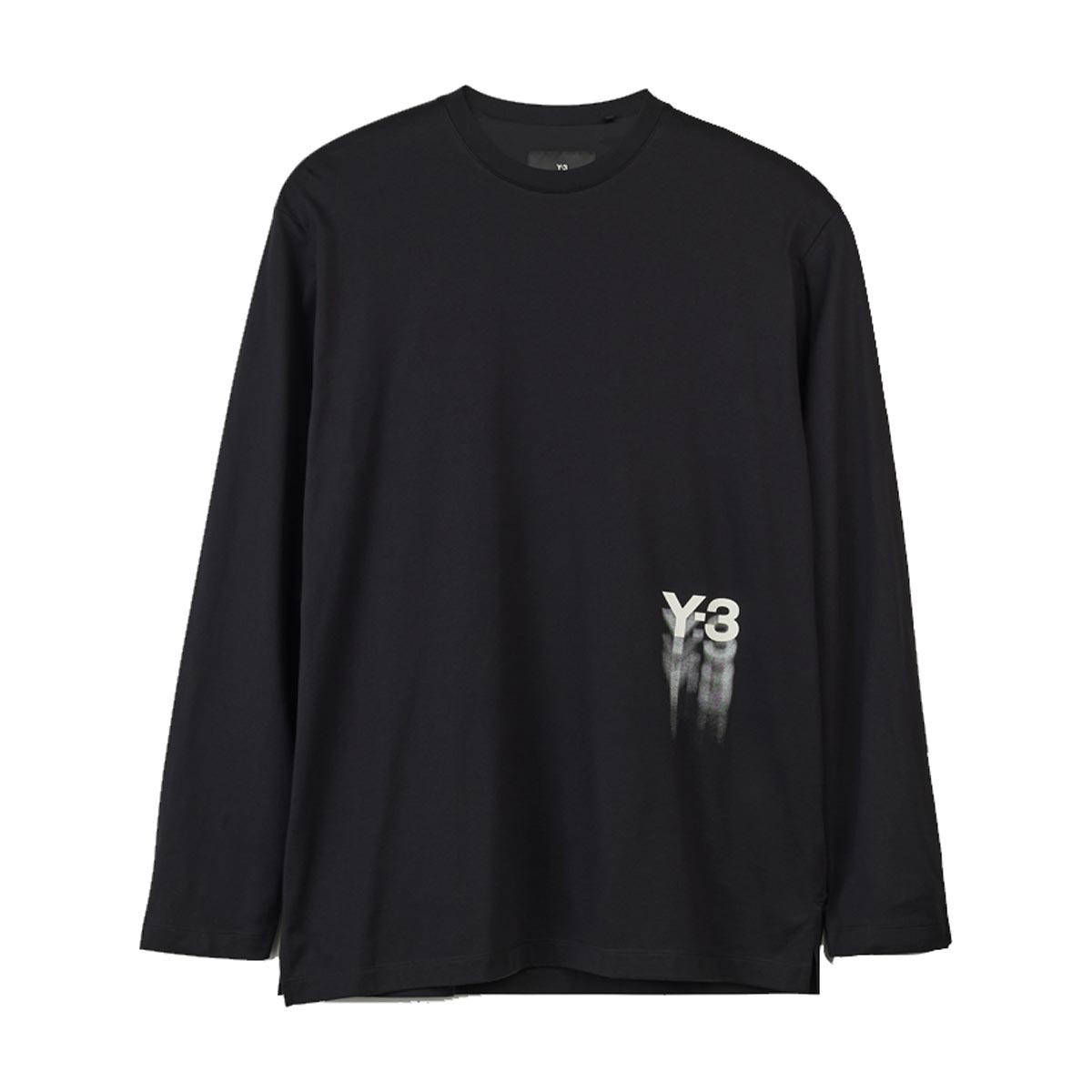 磻꡼  ĹµT  Y-3 롼ͥå åȥ  GFX LS TEE IZ3122 BLACK