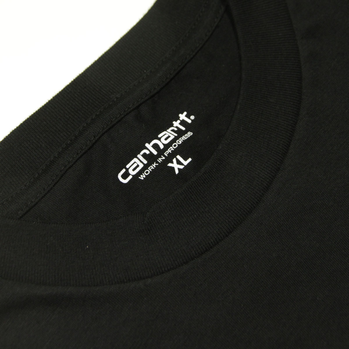 �����ϡ��� ��� ȾµT����� ������ CARHARTT WIP ���롼�ͥå� �Хå��ץ��� SHORT SLEEVE INK BLEED T-SHIRT BLACK / PINK I032878