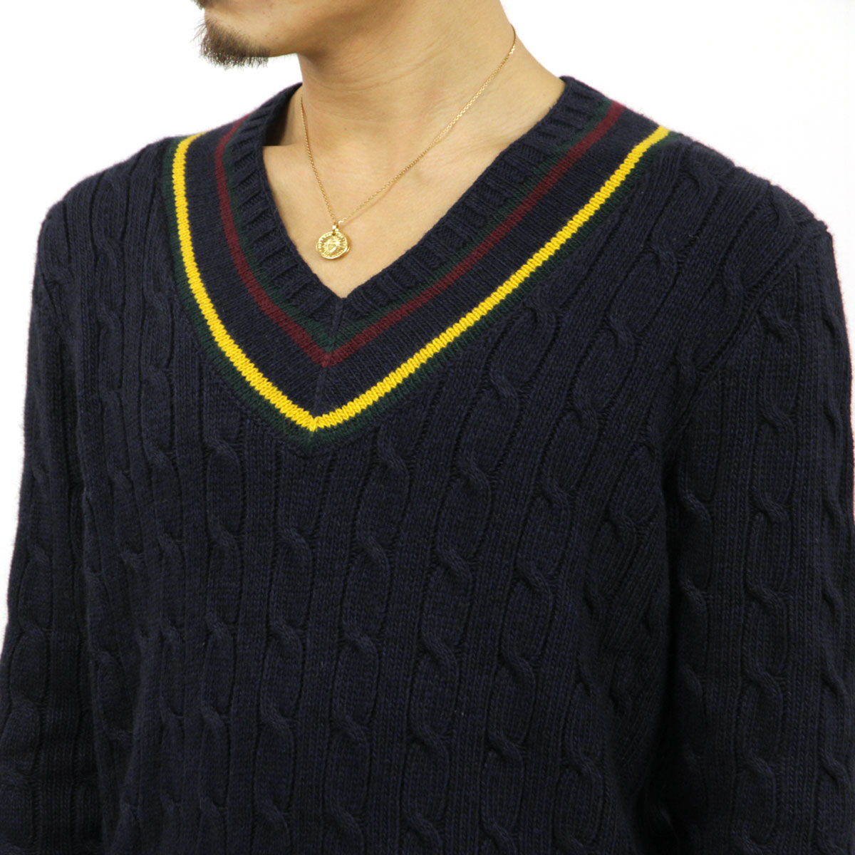 ポロ ラルフローレン セーター メンズ 正規品 Polo Ralph Lauren Vネックセーター V Neck Sweater A05b B1c C1d D7e E06f ホワイトデー 21 ラッピング無料 Recollection レコレクション Online Shop