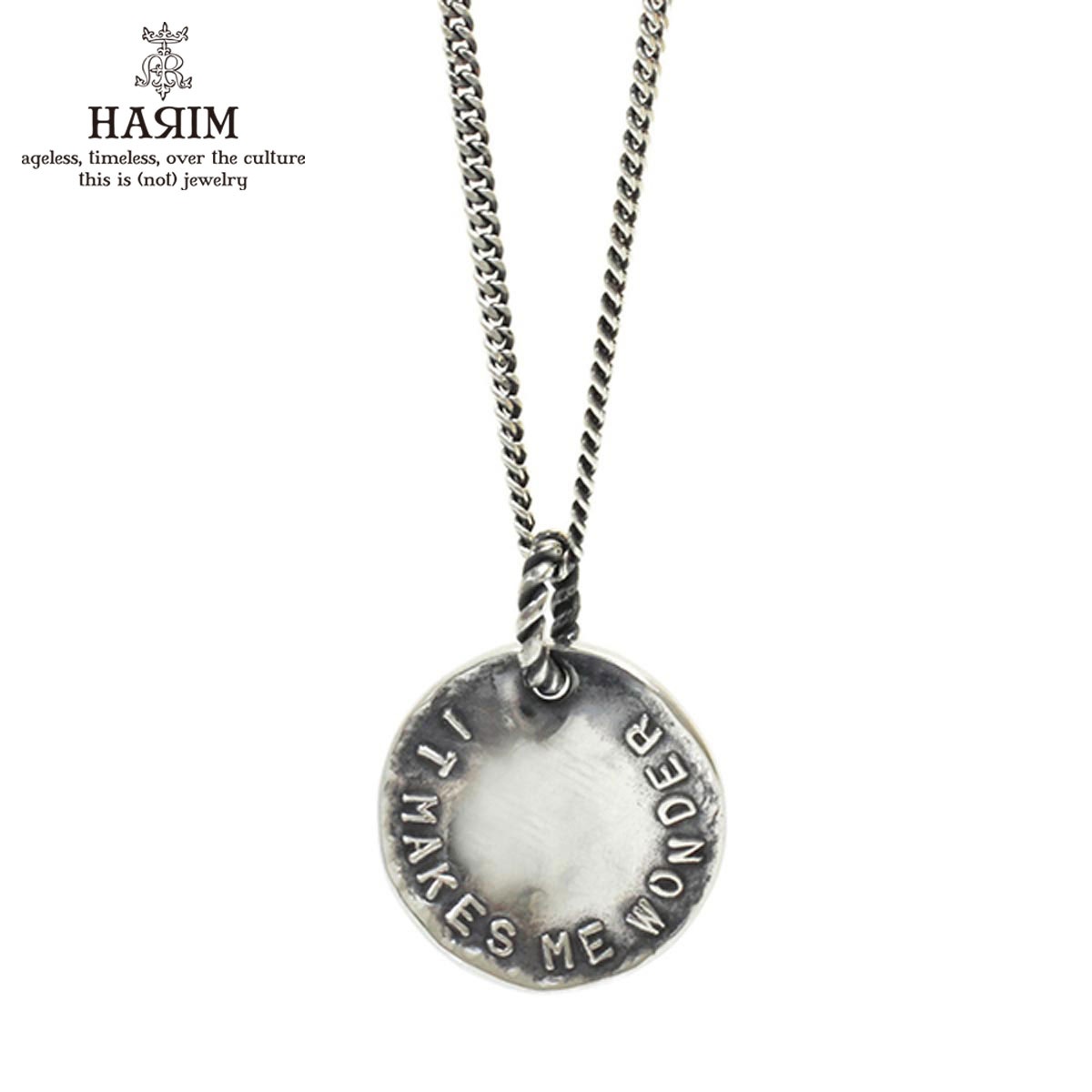 �ϥ�� �ͥå��쥹 ��� ��ǥ����� ��������Ź HARIM �ͥå��쥹 STAIRWAY TO HEAVEN COIN PENDANT NECKLACE HRP114 SV A82B B3C C3D D8E E13F