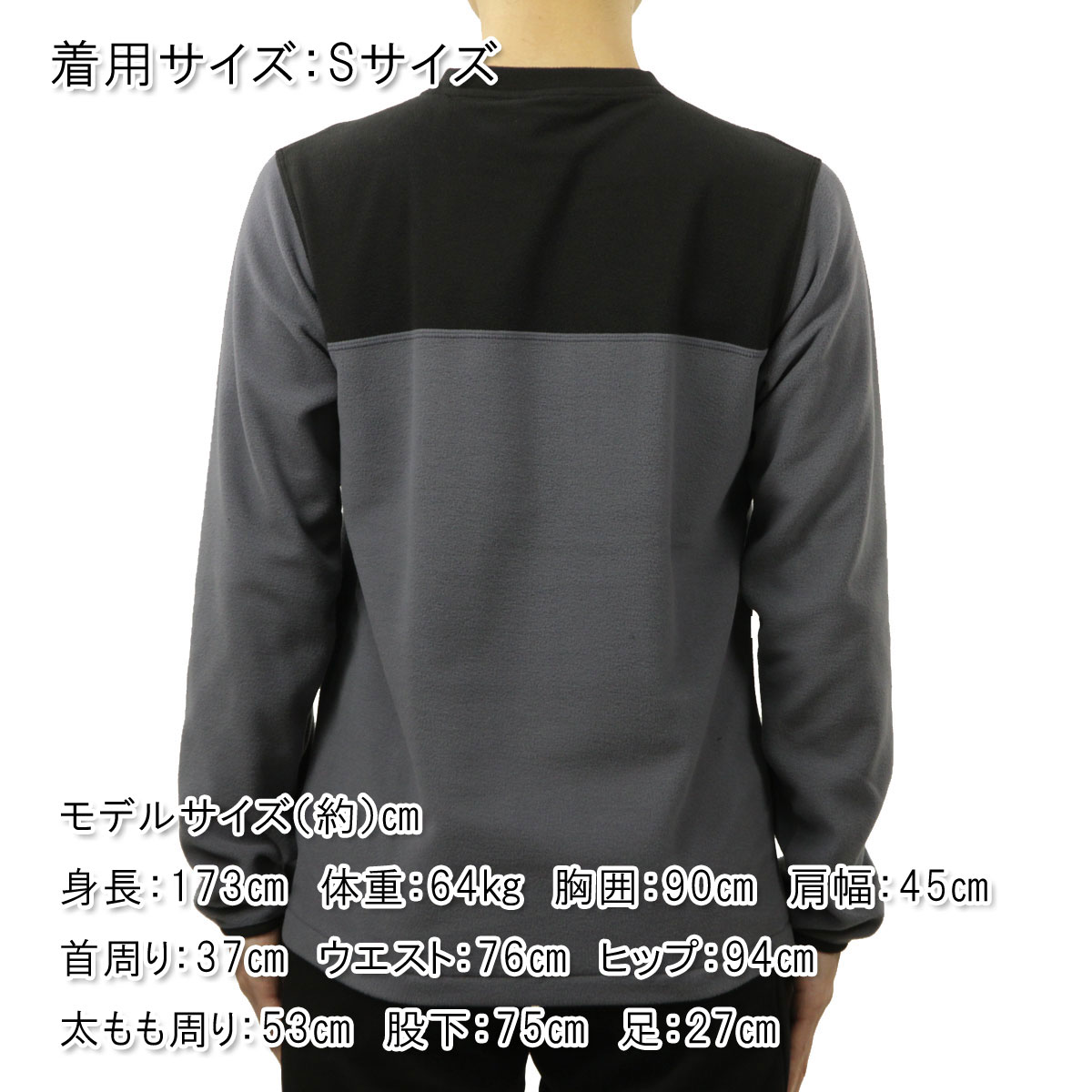 Ρե ե꡼   THE NORTH FACE ȥåץ 쥤㡼 롼ͥå åȥ TNF TKA GLACIER CREW FLEECE NF0A7UJA F9L VANADIS GREY/TNF BLACK A14B B1C C1D D5E E02F