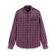 �����å�����ɥ����� ��� �����å������ ��������Ź SCOTCH��SODA �ܥ�������� Ĺµ����� WASHED INDIGO CHECK SHIRT COMBO A 165309 0217 51427 19