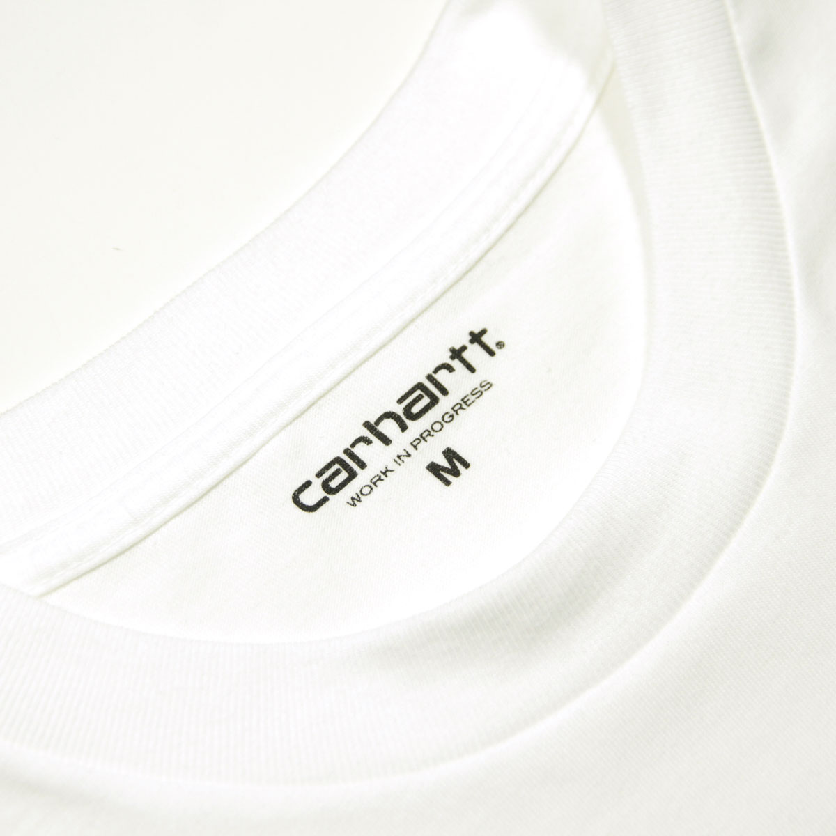 �����ϡ��� ��� ȾµT����� ������ CARHARTT WIP ���롼�ͥå� �Хå��ץ��� SHORT SLEEVE INK BLEED T-SHIRT WHITE / TYRIAN I032878