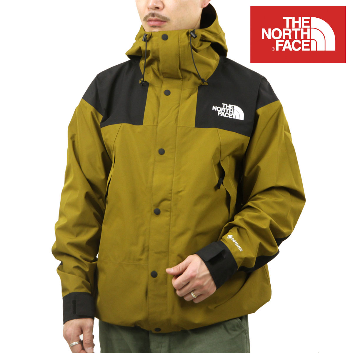Ρե  ޥƥ󥸥㥱å  THE NORTH FACE  ƥå 㥱å  GORE-TEX GTX MOUNTAIN JACKET NF0A831M 5HO MOSS GREEN/TNF BLACK