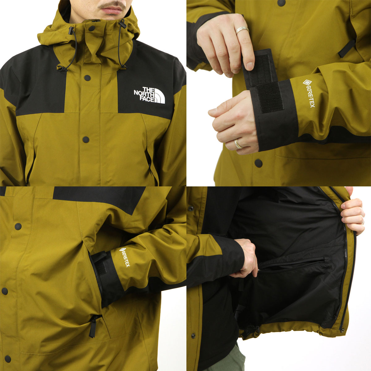 Ρե  ޥƥ󥸥㥱å  THE NORTH FACE  ƥå 㥱å  GORE-TEX GTX MOUNTAIN JACKET NF0A831M 5HO MOSS GREEN/TNF BLACK
