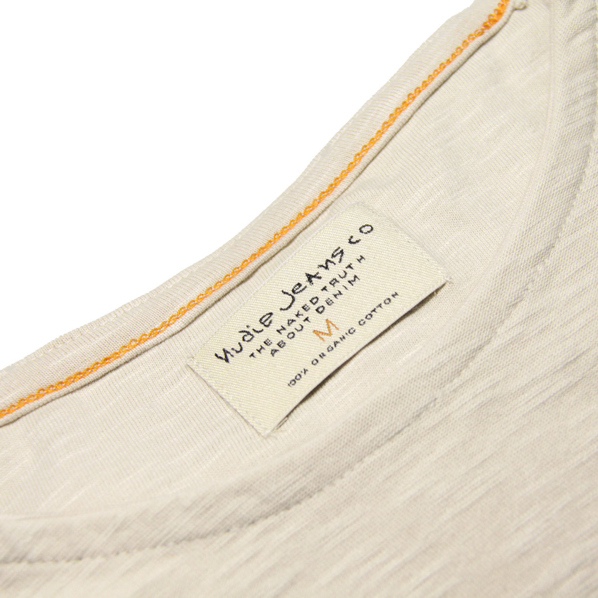 ̡ǥ T  Ź Nudie Jeans ĹµT LS T-shirt Org.Sketched Stripes Offwhite/Black W08 131298 4026 D15S25