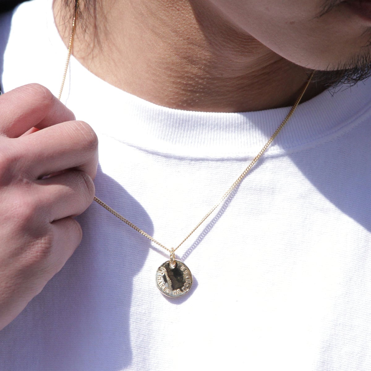 �ϥ�� �ͥå��쥹 ��� ��ǥ����� ��������Ź HARIM �ͥå��쥹 STAIRWAY TO HEAVEN COIN PENDANT NECKLACE HRP114 GP A82B B3C C3D D8E E33F