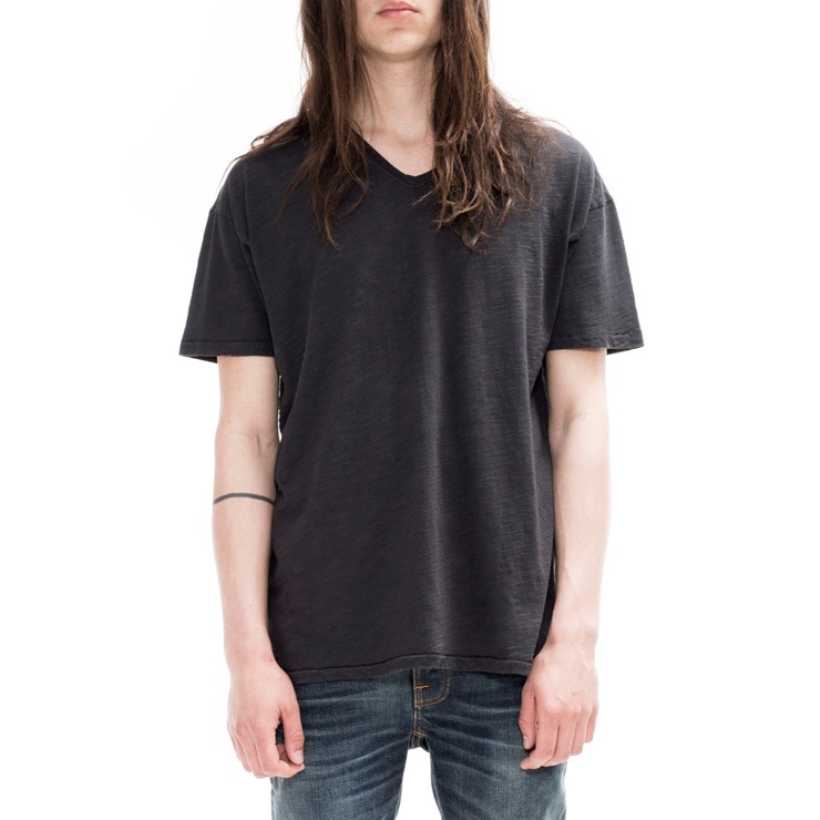 ̡ǥ T Ź Nudie Jeans ȾµT  Loose Tee Black 131404 A62B B1C C1D D1E E13F