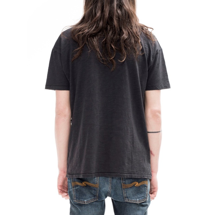 ̡ǥ T Ź Nudie Jeans ȾµT  Loose Tee Black 131404 A62B B1C C1D D1E E13F