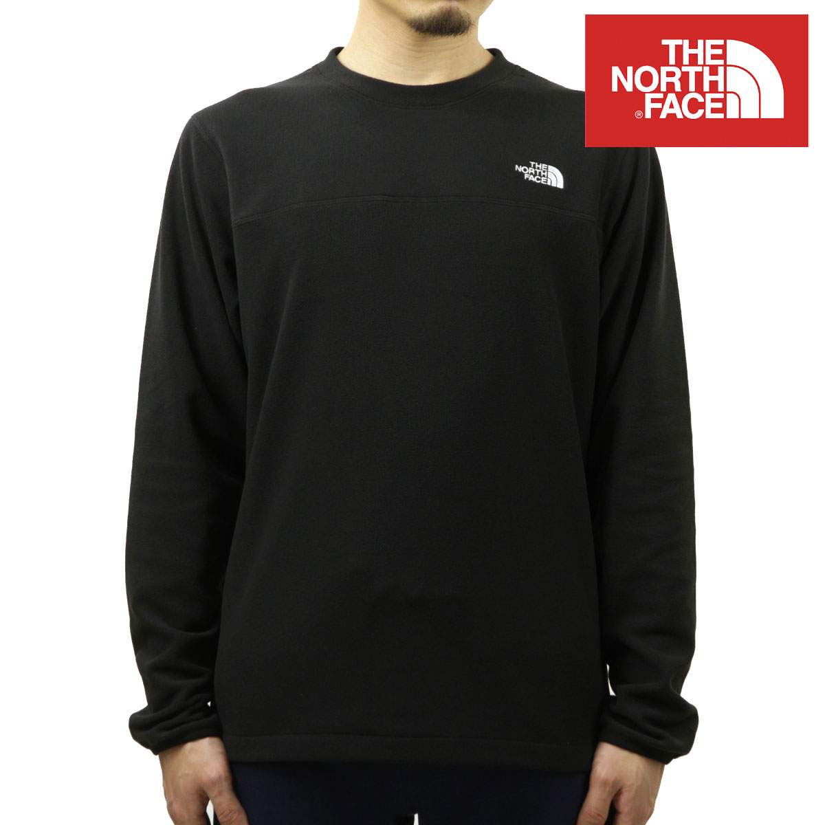 �Ρ����ե����� �ե꡼�� ��� ������ THE NORTH FACE �ȥåץ� ���쥤���㡼 ���롼�ͥå� �������åȥ���� TNF TKA GLACIER CREW FLEECE NF0A7UJA JK3 TNF BLACK A14B B1C C1D D5E E13F