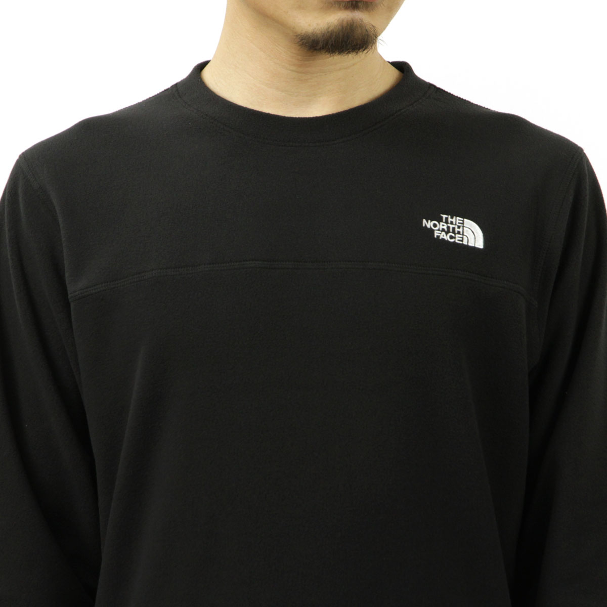 �Ρ����ե����� �ե꡼�� ��� ������ THE NORTH FACE �ȥåץ� ���쥤���㡼 ���롼�ͥå� �������åȥ���� TNF TKA GLACIER CREW FLEECE NF0A7UJA JK3 TNF BLACK A14B B1C C1D D5E E13F