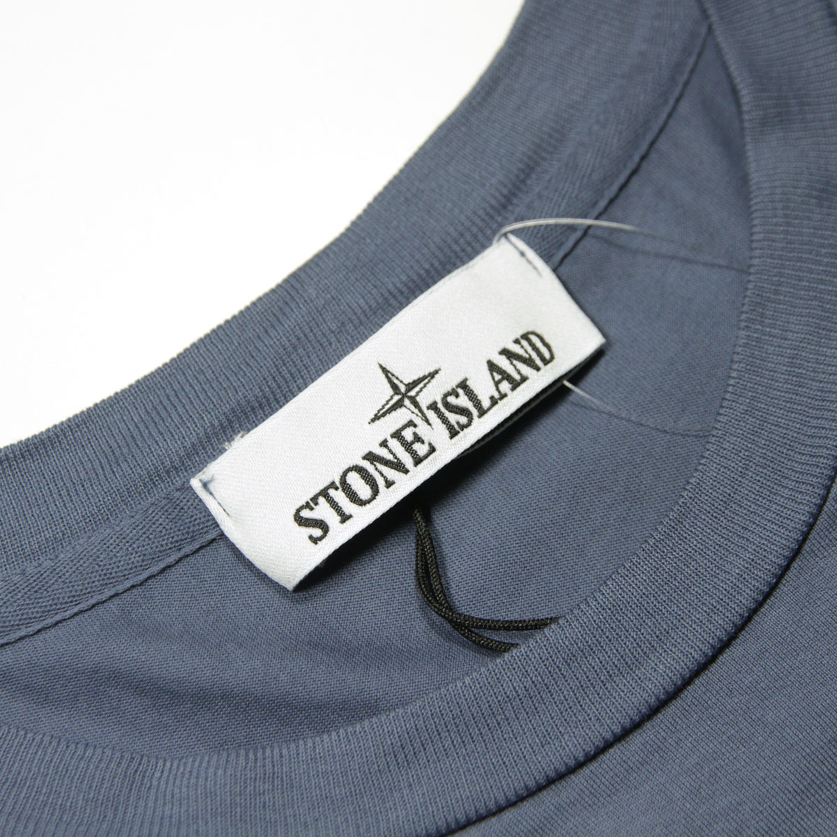���ȡ��󥢥����� ��� ȾµT����� ������ STONE ISLAND ���롼�ͥå� ���� T����� 60/2 COTTON JERSEY SHORT SLEEVE T-SHIRT 2100039 S0013 BLUE GREY AB4B B1C C1D D1E E07F