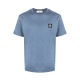 ���ȡ��󥢥����� ��� ȾµT����� ������ STONE ISLAND ���롼�ͥå� ���� T����� 60/2 COTTON JERSEY SHORT SLEEVE T-SHIRT 2100039 S0013 BLUE GREY AB4B B1C C1D D1E E07F