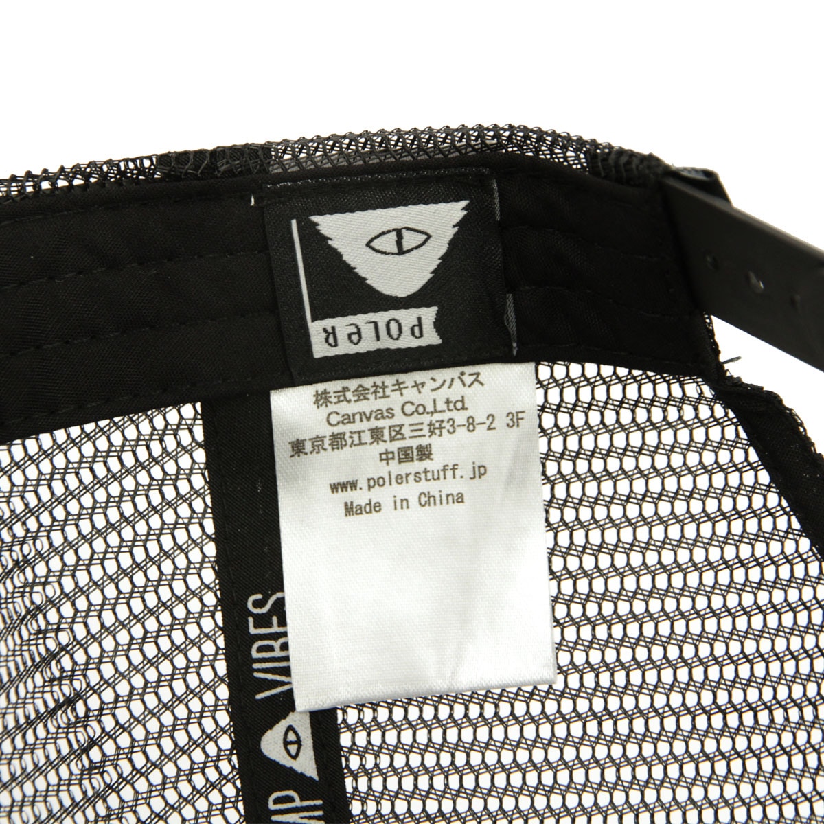 �ݡ��顼 ��� ��ǥ����� ����å� ��������Ź POLER �ȥ�å�������å� ˹�� CLASSIC TRACKER CAP BLACK MCV0084