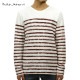 ̡ǥ T  Ź Nudie Jeans ĹµT LS T-shirt Org.Sketched Stripes