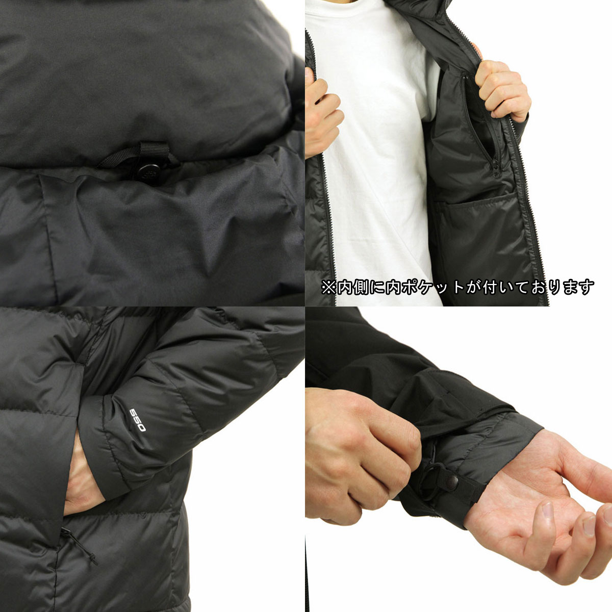 Ρե 㥱å   THE NORTH FACE ޥƥѡ  M MOUNTAIN LIGHT FL TRICLIMATE JACKET NF0A4R2I TNF BLK/TNF BLK A14B B1C C1D D4E E13F