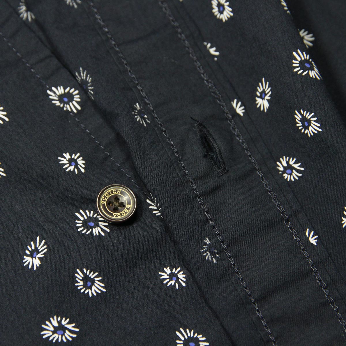 �����å�����ɥ����� ����� ��� ��������Ź SCOTCH&SODA Ĺµ����� �ܥ�������󥷥�� SLIM-FIT PRINTED POPLIN SHIRT COMBO B D 167265 0218 61411 79 A39B B1C C1D D6E E06F