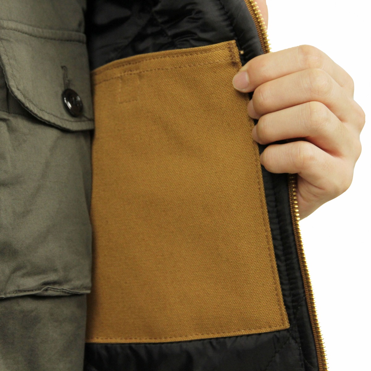 �����ϡ��� �٥��� ��� ������ CARHARTT �������� DUCK VEST V01 - BRN CARHARTT BROWN A11B B1C C1D D4E E04F