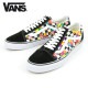 �Х� ������ɥ������� ��� ��ǥ����� ��������Ź VANS ���ˡ����� �����å��� �����å� VANS OLD SKOOL (FLORAL CHECKERBOARD) BLACK/TRUE WHITE VN0A5KRFB05 A33B B1C C4D D2E E13F