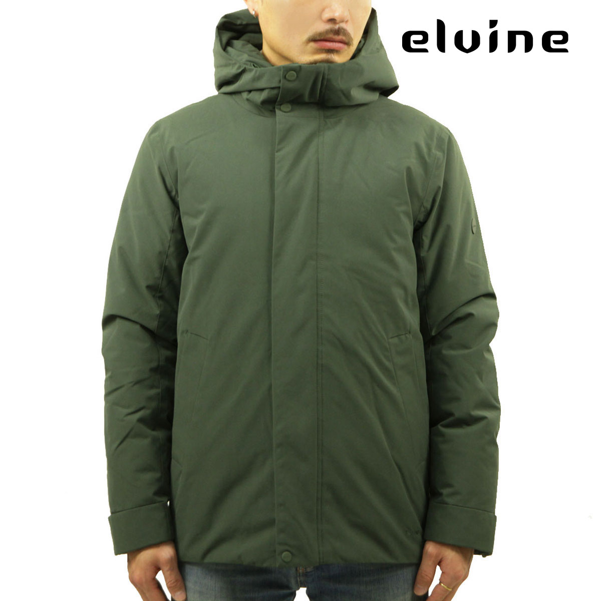 Х 󥸥㥱å  Ź elvine   BARNARD THERMORE TASLAN DOWN JACKET 330100 093 JUNIPER GREEN      A91B B1C C1D D4E E08F