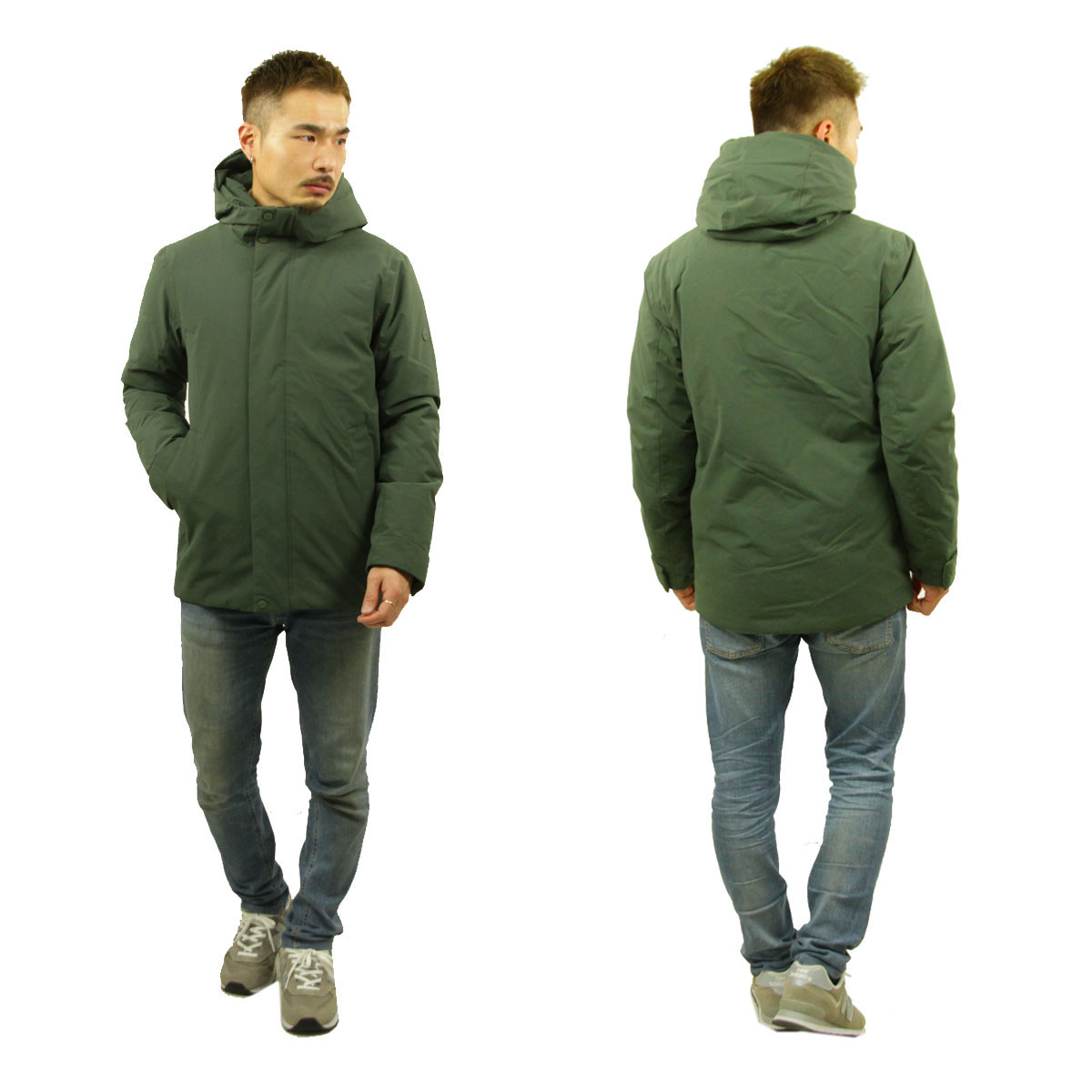 Х 󥸥㥱å  Ź elvine   BARNARD THERMORE TASLAN DOWN JACKET 330100 093 JUNIPER GREEN      A91B B1C C1D D4E E08F