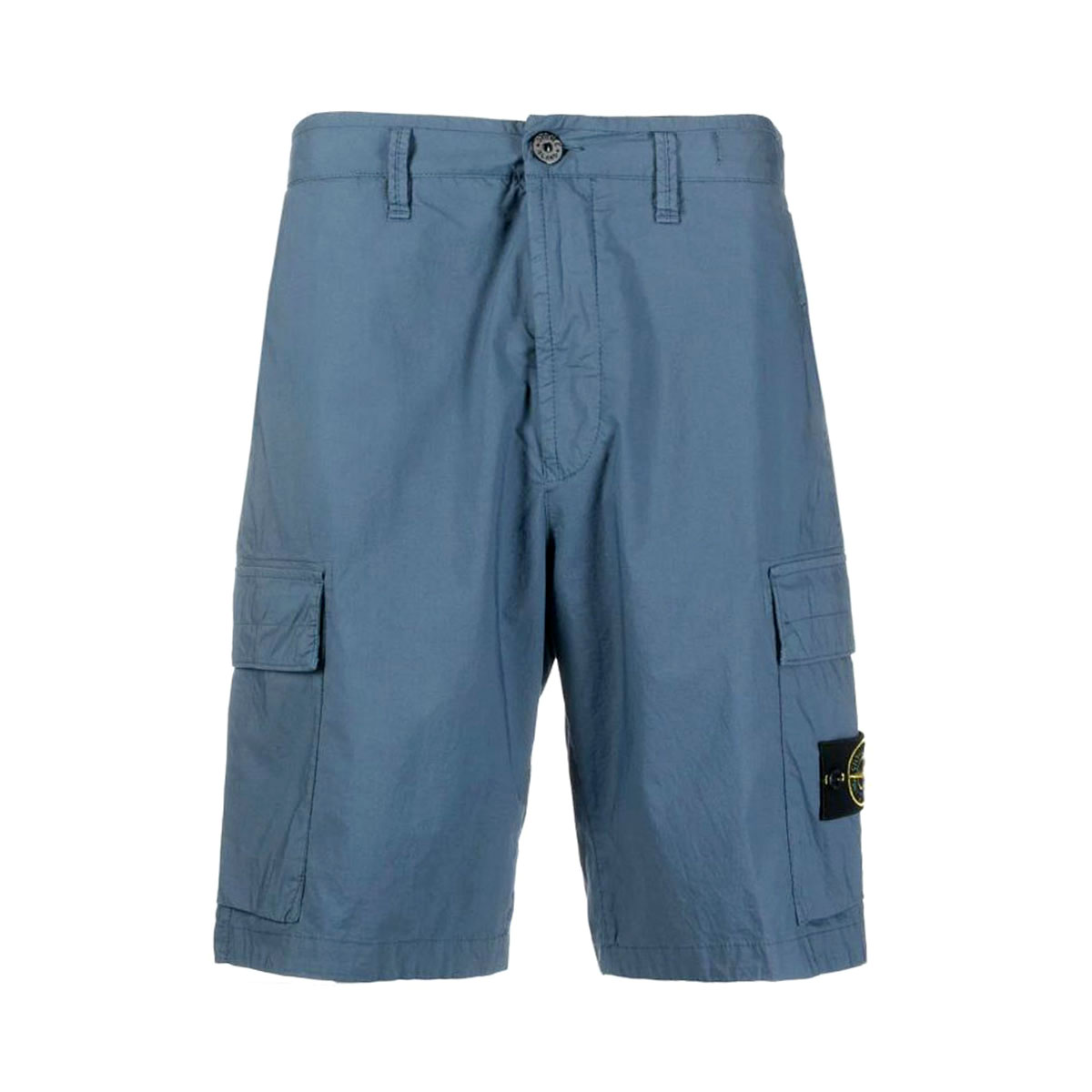 ȡ󥢥  硼ȥѥ  STONE ISLAND ϡեѥ ѥ ܥȥॹ STONE ISLAND STRETCH COTTON BERMUDA CARGO SHORT BLUE GREY L0803
