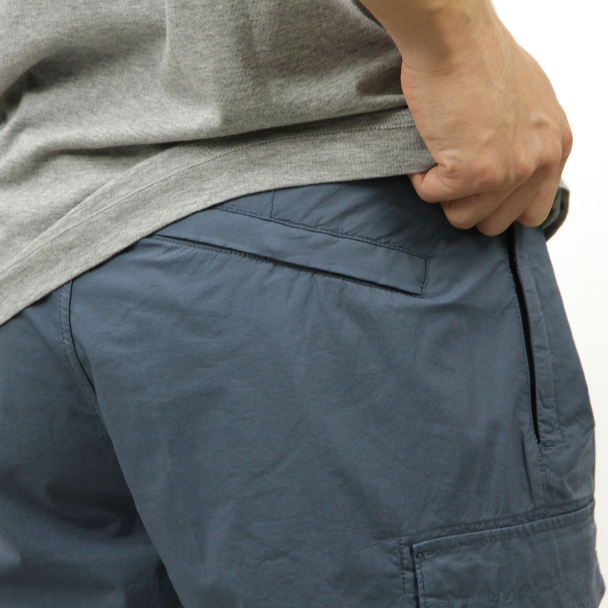 ȡ󥢥  硼ȥѥ  STONE ISLAND ϡեѥ ѥ ܥȥॹ STONE ISLAND STRETCH COTTON BERMUDA CARGO SHORT BLUE GREY L0803