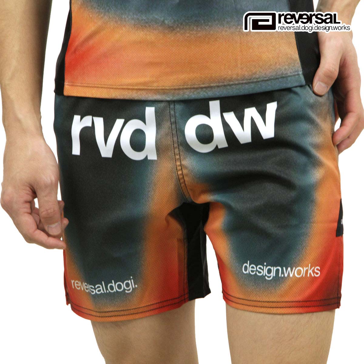 ��С����� ��� �ե����ȥѥ�� ��������Ź REVERSAL ���硼�ȥѥ�� �ϡ��եѥ�� THERMOGRAPHY FIGHT SHORTS ������ RV24AW605-TG THERMOGRAPHY A06B B1C C2D D4E E13F